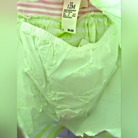 Girls Dress By Carter's. Size 12 Months. New With Tags - Picture 4 of 6